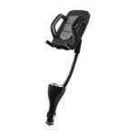 Wholesale Dual USB Car Charger Car Mount Holder HD12 (Black)